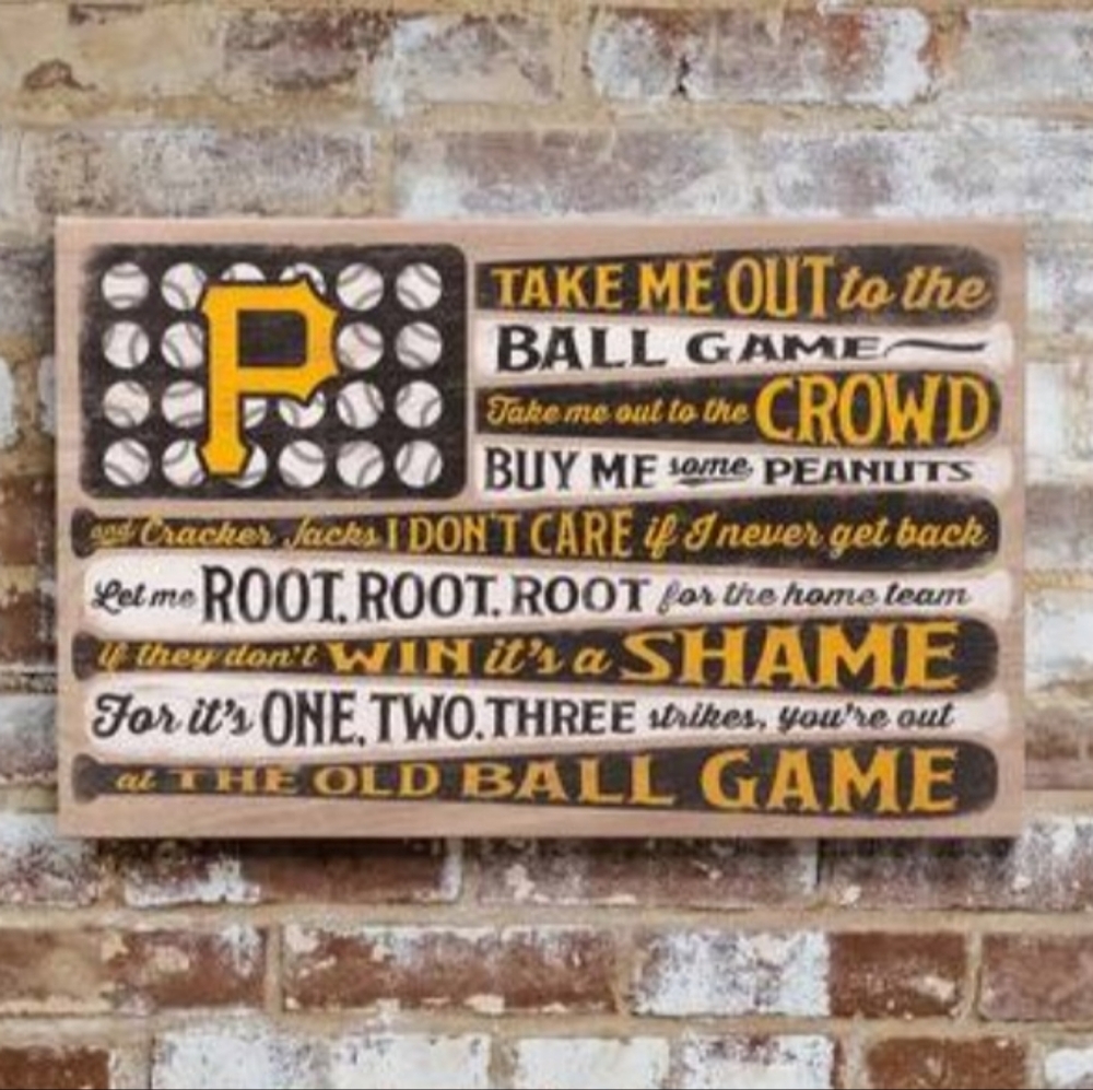 Pittsburgh Pirates Ball Game Canvas